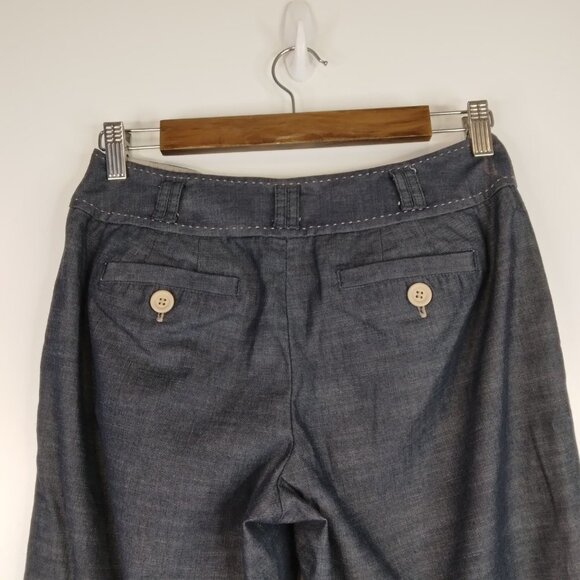 Ann Taylor LOFT Ann Fit Cuffed Capris Size 2 - Picture 8 of 10